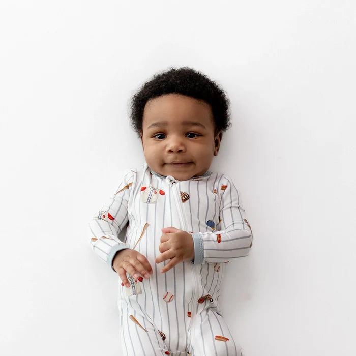 Kyte Baby - Zippered Romper in Home Run
