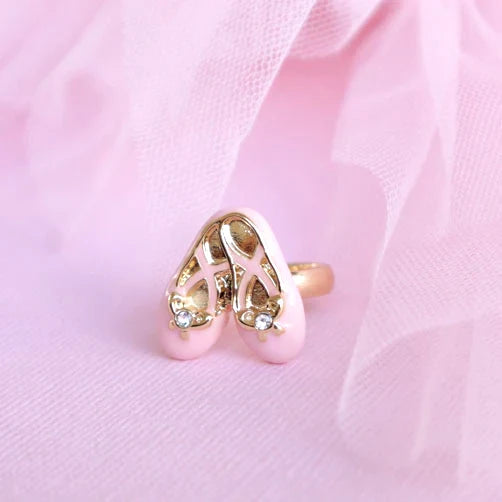 Lauren Hinkley Ballet Slippers Ring & Ballerina Box