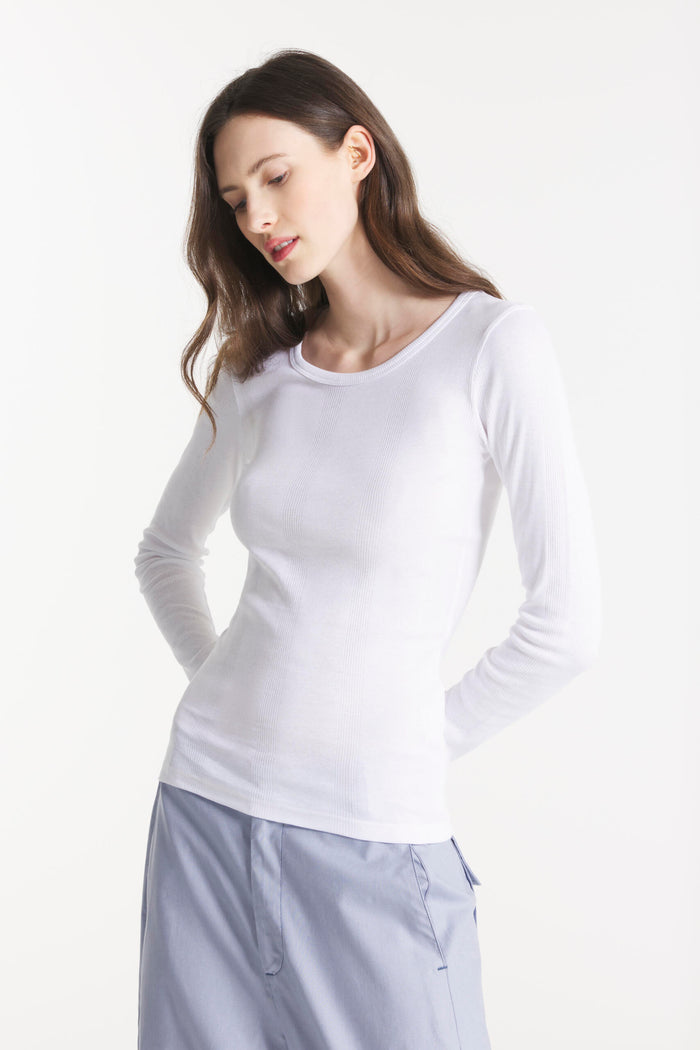 Le Mont Saint Michel - Taratata Light Top in White