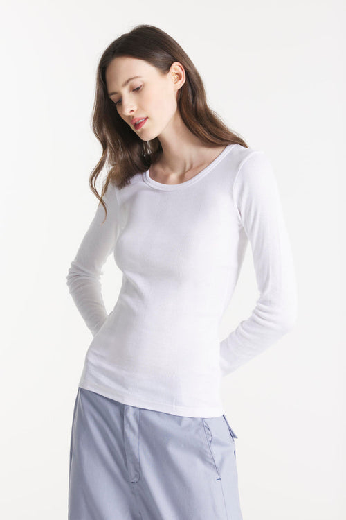 Le Mont Saint Michel - Taratata Light Top in White