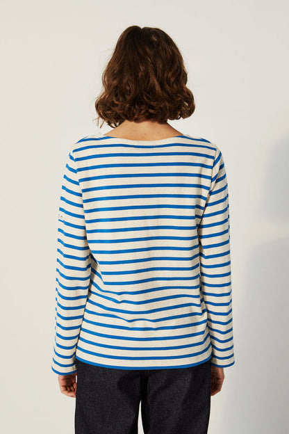 Le Mont Saint Michel - Tilda  Mariniere Long Sleeve in Azure