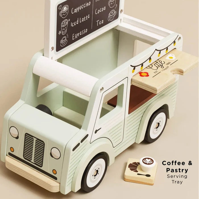 Le Toy Van Wooden Mobile Cafe Van