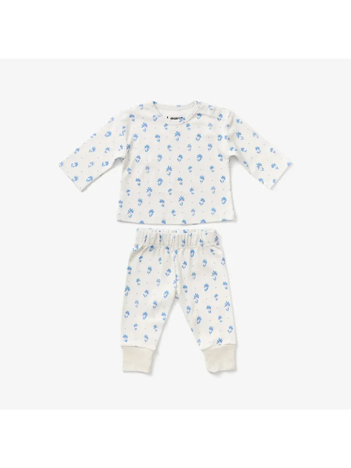Lewis – Baby Jogger in Flower Polka Dot Sky
