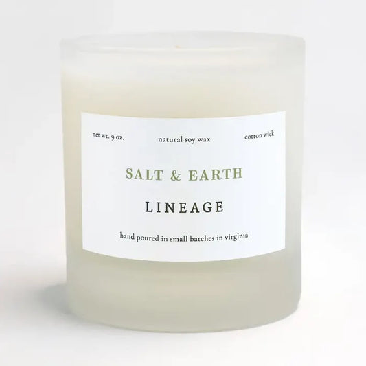 Lineage – Salt & Earth Candle