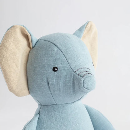 Linen Plush Toy - Eddie the Elephant