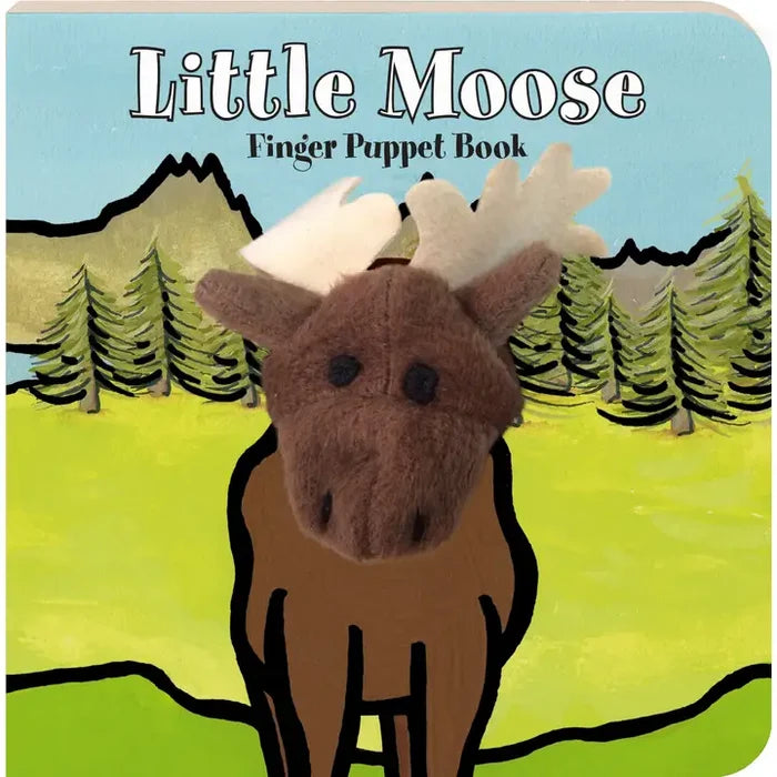 Little Moose Finger Puppet Book