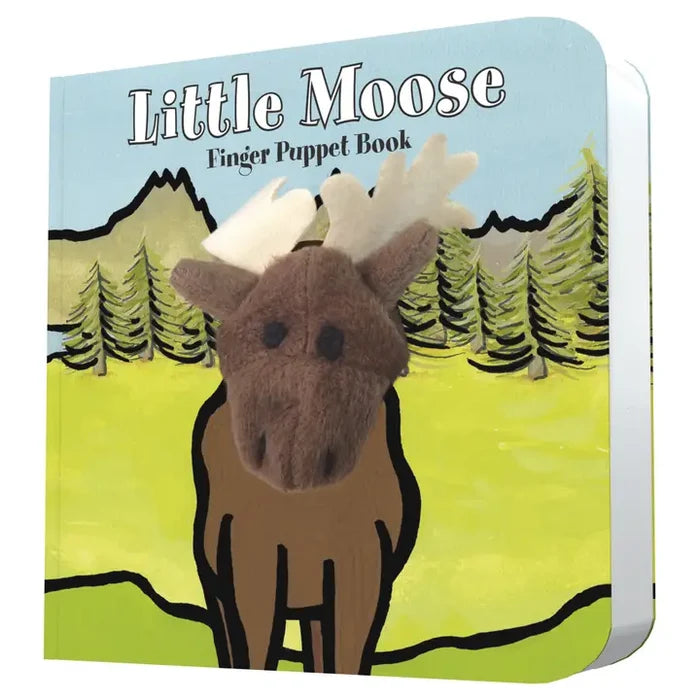 Little Moose Finger Puppet Book