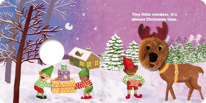 Little Reindeer Finger Puppet Board Book
