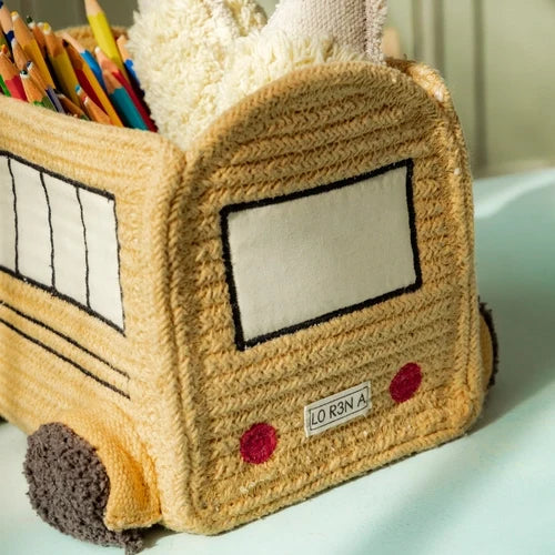 Lorena Canals – Mini School Bus Basket