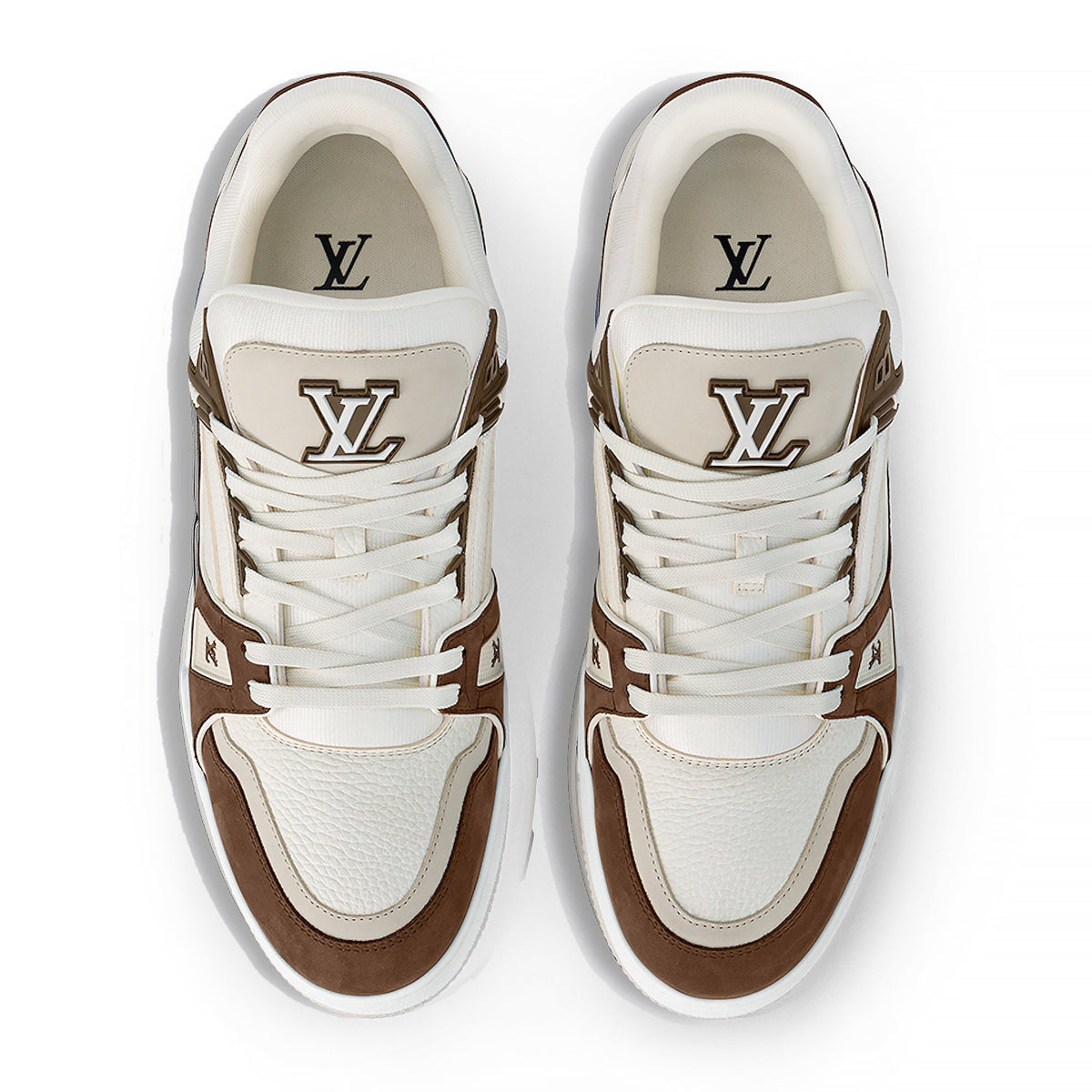 Louis Vuitton LV Trainer Calf Leather Moka Sneaker