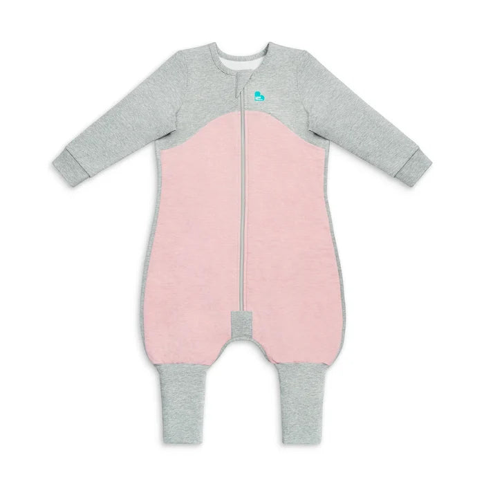 Love to Dream Cotton Fleece Sleep Suit 1.0 TOG - Dusty Pink
