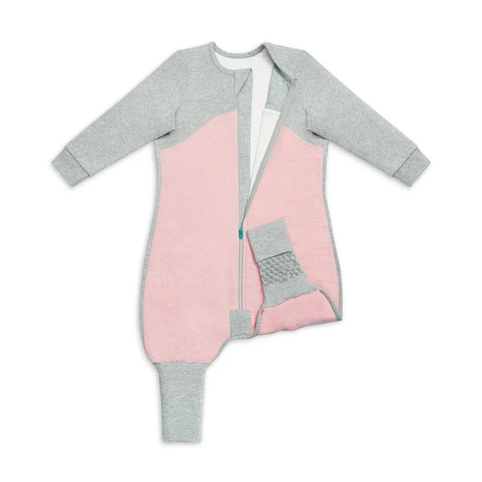 Love to Dream Cotton Fleece Sleep Suit 1.0 TOG - Dusty Pink