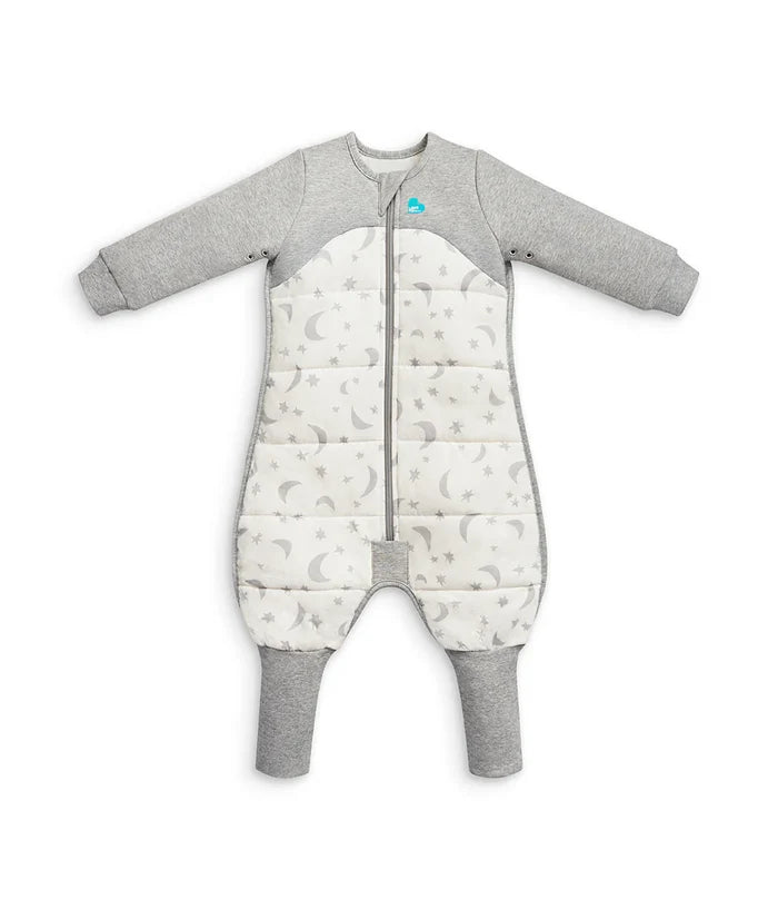 Love to Dream Quilted Cotton Sleep Suit 2.5 TOG - White Moonlight