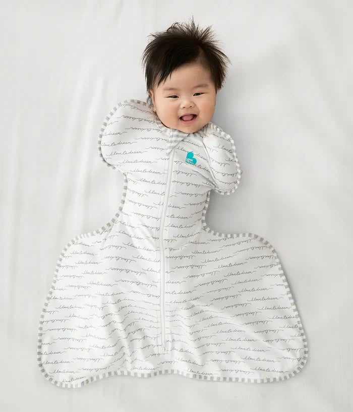 Love to Dream Swaddle Up™ Hip Harness 1.0 TOG - White Dreamer