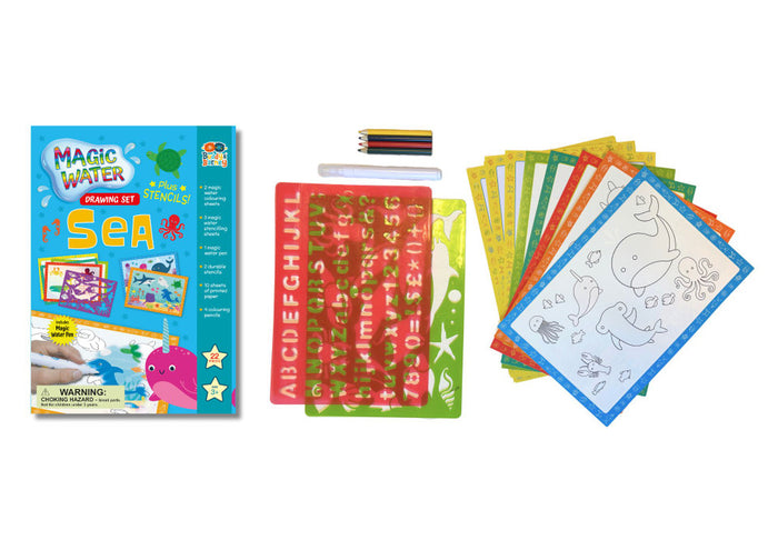 Magic Water Drawing Set - Under the Sea