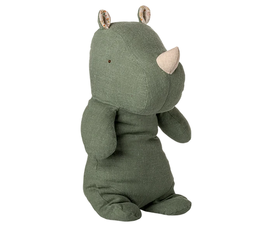 Maileg - Safari Friends Medium Rhino in Sage