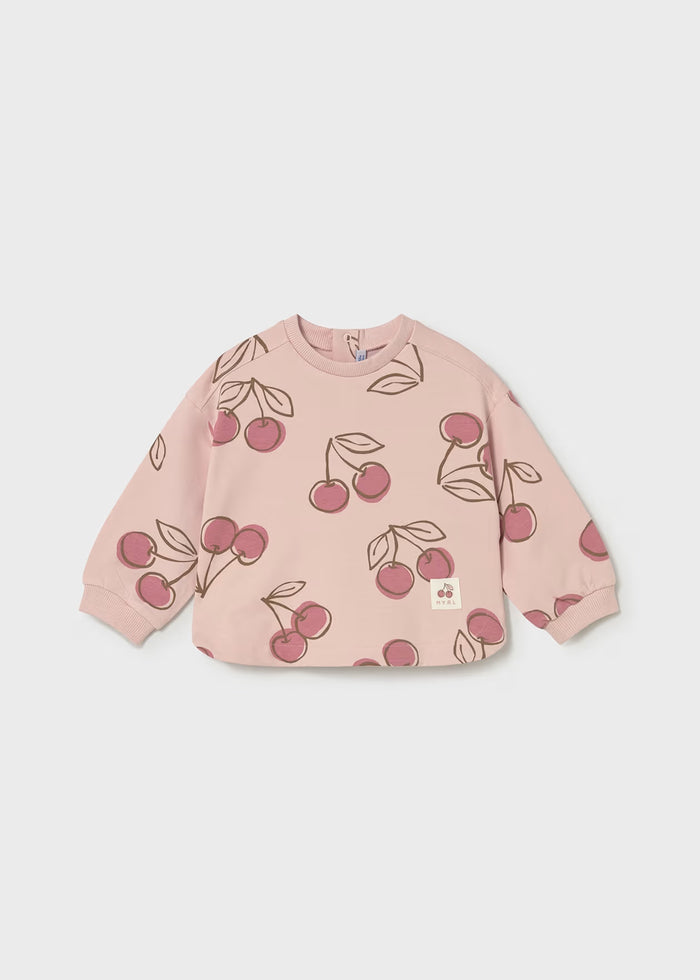 Mayoral – Cherry Pullover in Peony Pink