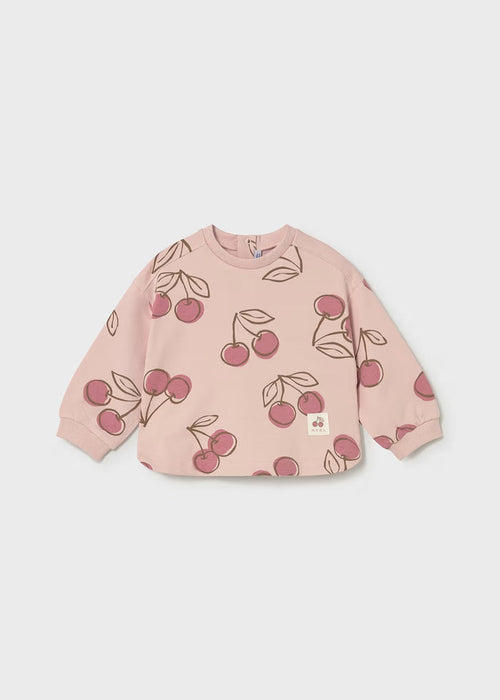 Mayoral – Cherry Pullover in Peony Pink