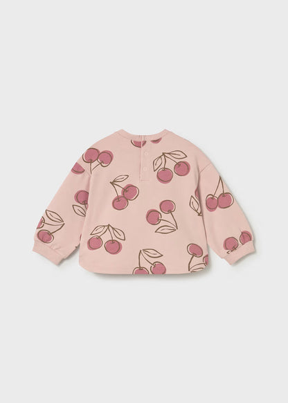 Mayoral – Cherry Pullover in Peony Pink