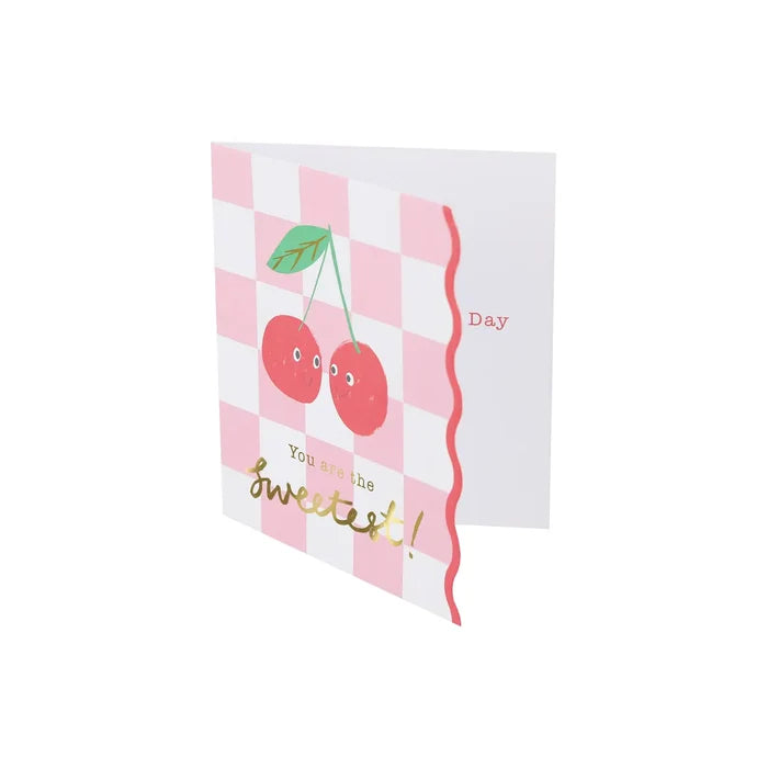 Meri Meri - Fruit Basket Valentines Card Set