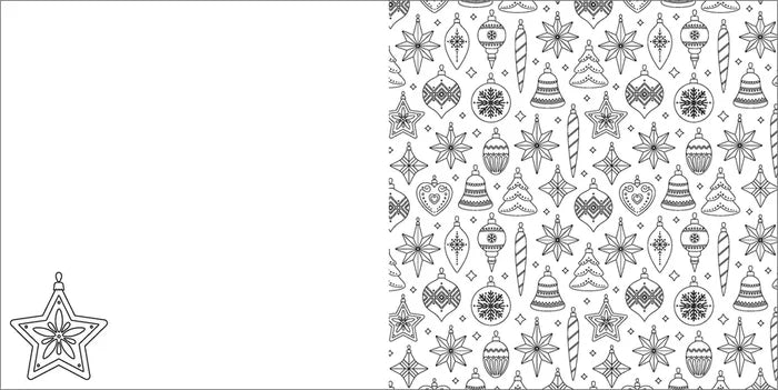 Merry & Bright Christmas Colouring Book