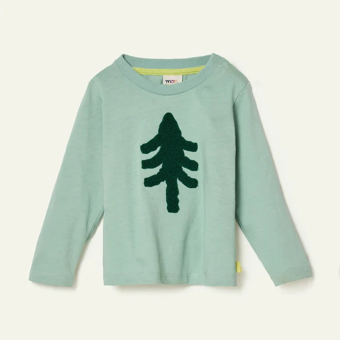Mon Coeur – Recycled Cotton Snowy Pine T-shirt