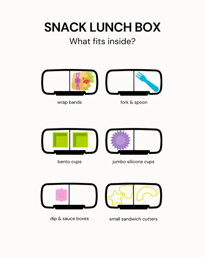 Montiico Bento Snack Lunch Box - Fuchsia