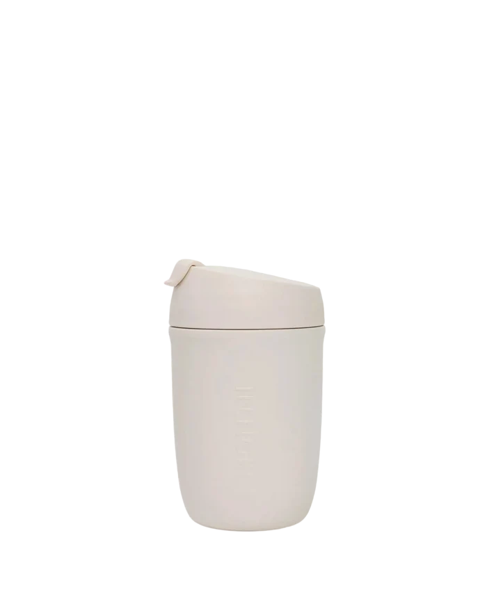 MontiiCo Insulated 380ml Travel Cup - Cream