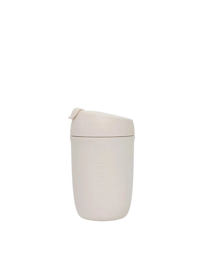 MontiiCo Insulated 380ml Travel Cup - Cream