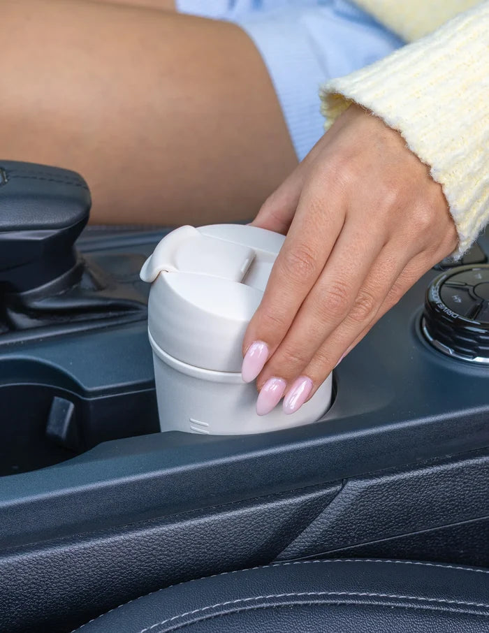MontiiCo Insulated 380ml Travel Cup - Cream