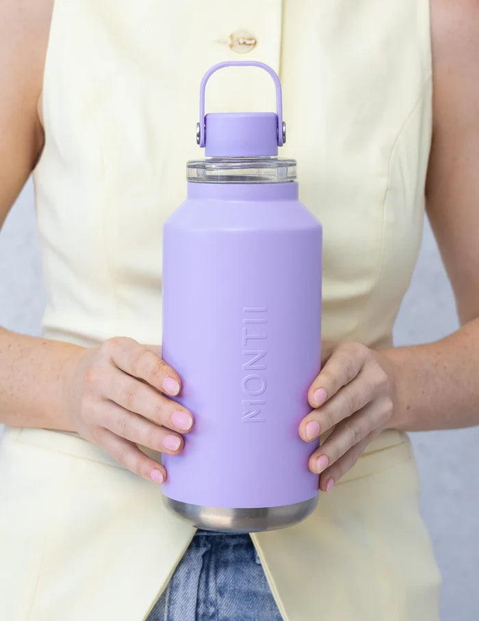 MontiiCo Insulated Quench Drink Bottle 1lt  - Lilac