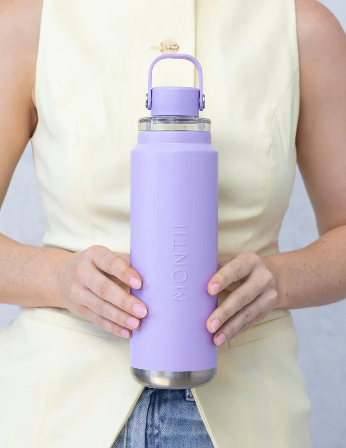 MontiiCo Insulated Quench Drink Bottle 700ml  - Lilac