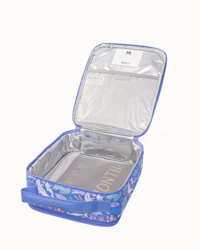 Montiico Large Insulated Lunch Bag - Dolphin Dreams