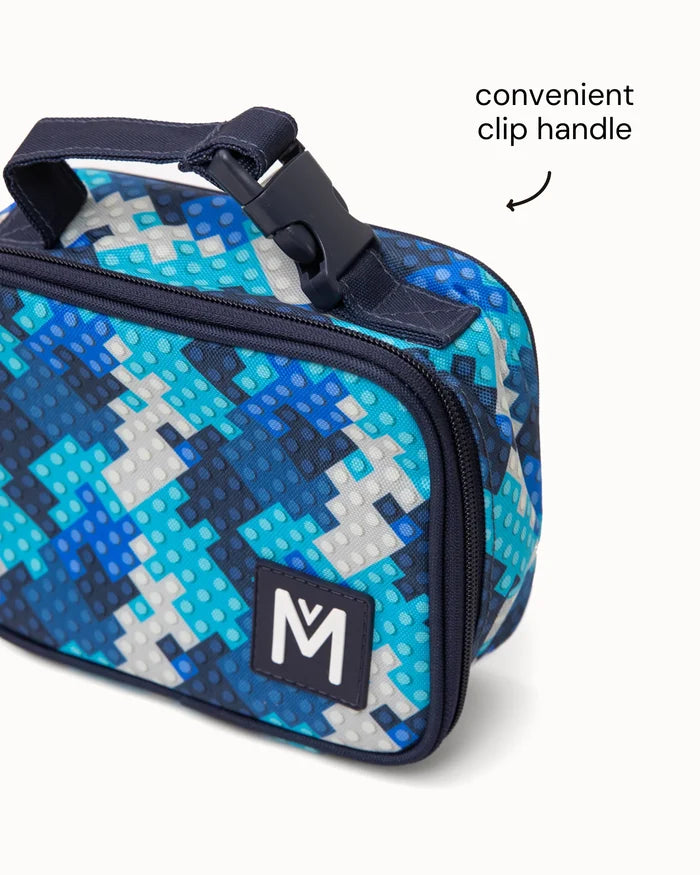 Montiico Mini Insulated Lunch Bag - Block Land