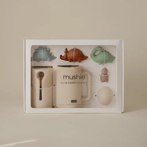 Mushie – Dino Bath Essentials Kit