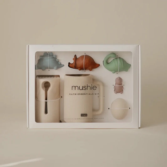 Mushie – Dino Bath Essentials Kit