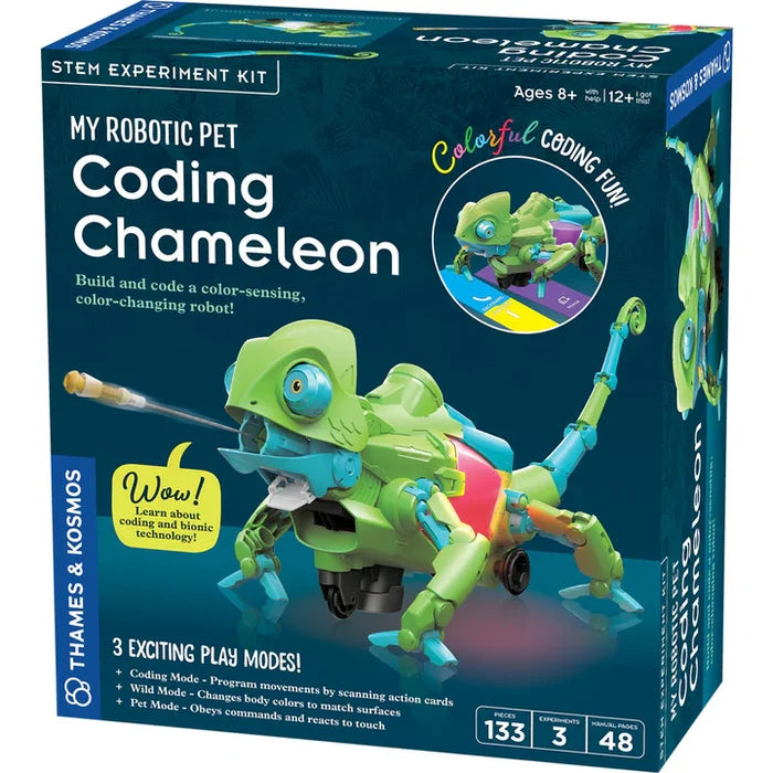 My Pet Color Sensing Chameleon - Coding Robot