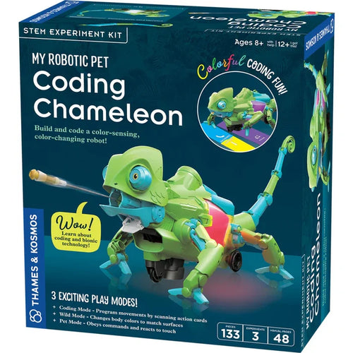 My Pet Color Sensing Chameleon - Coding Robot