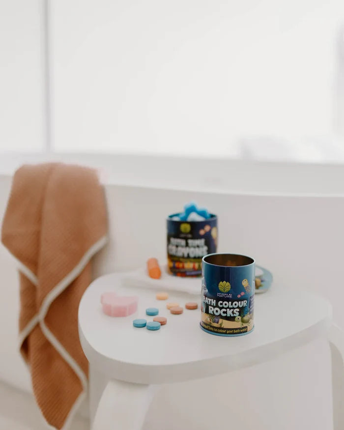 Nourish By Nature Bath Artistry Crayon & Bath Rocks Bundle