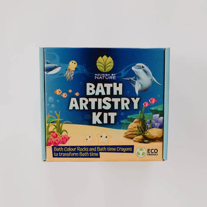 Nourish By Nature Bath Artistry Crayon & Bath Rocks Bundle