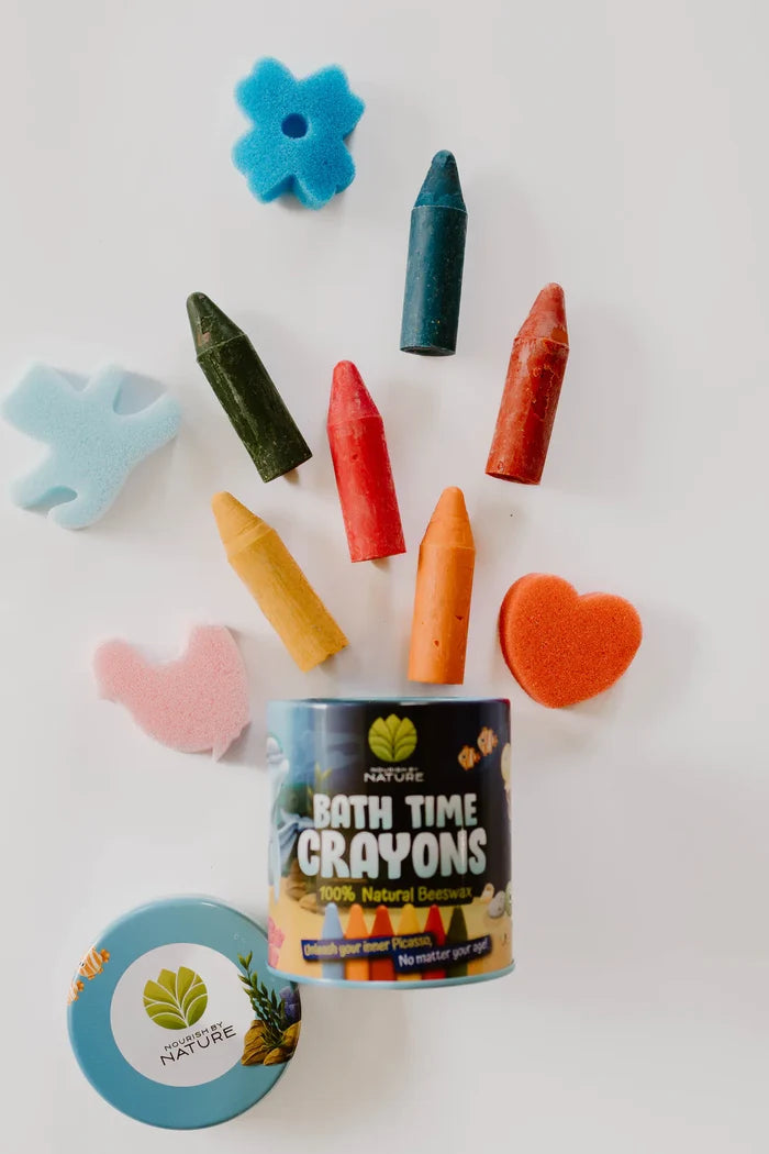 Nourish By Nature Bath Artistry Crayon & Bath Rocks Bundle