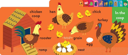 On the Farm Chunky Tabbed Board Book