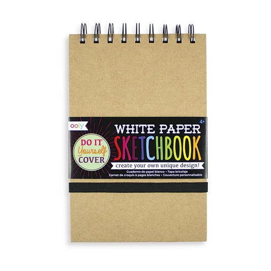 Ooly - Small D.I.Y. Cover Sketchbook in White