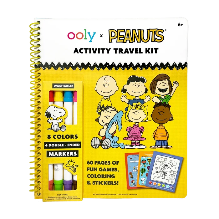 Ooly X Peanuts - Travel Activity Book