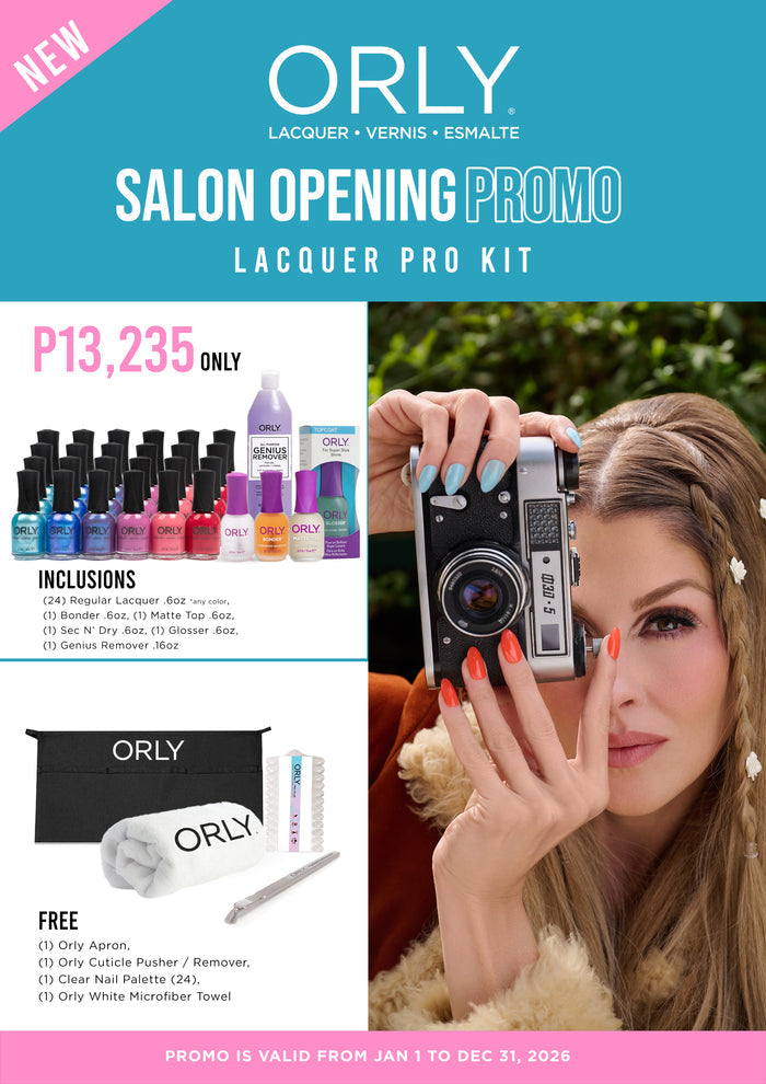 Orly Regular Lacquer Pro Kit Salon Opening .6oz (24)