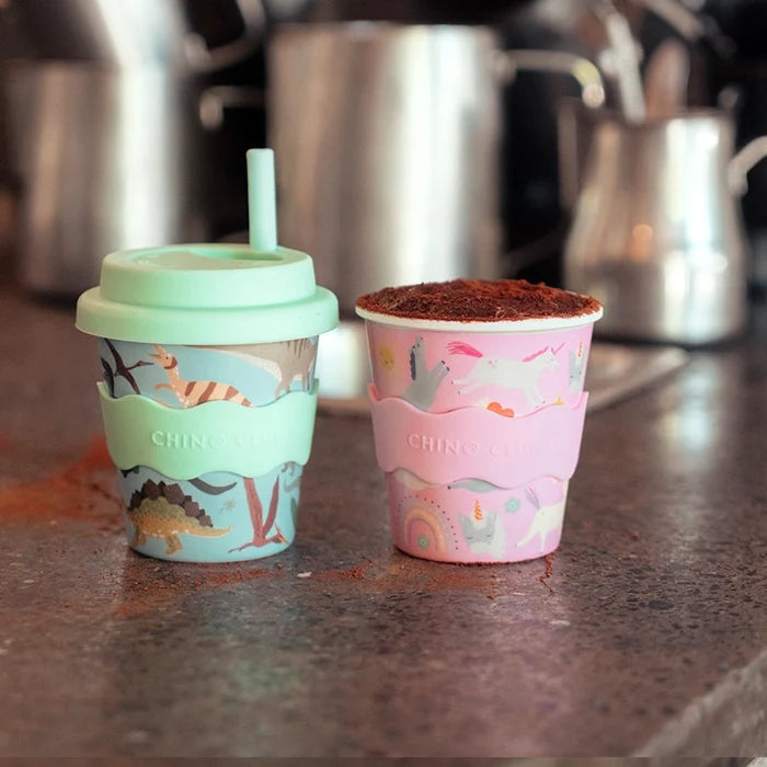 Pink Unicorn Babychino Cup 120ml
