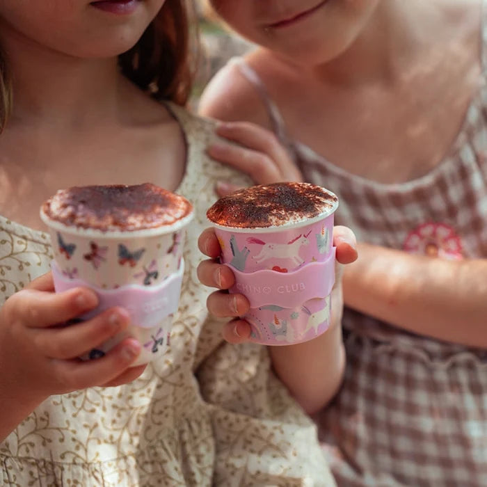Pink Unicorn Babychino Cup 120ml