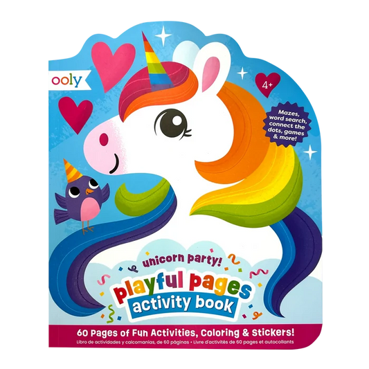 Playful Pages Activity Book - Unicorn Party