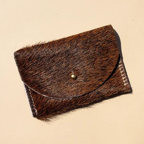 Primecut – Brown Hair on Hide Card Holder