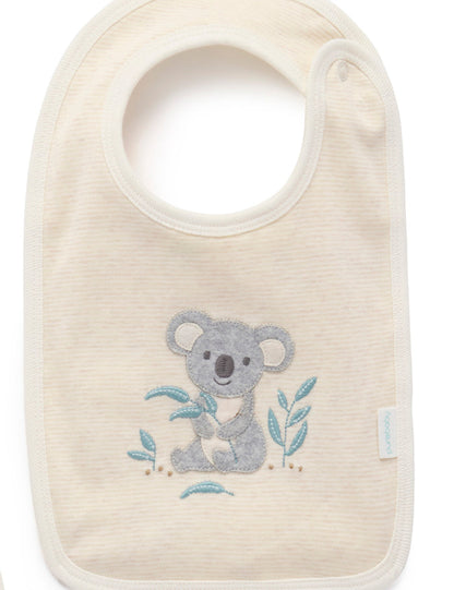 Purebaby Bush Babies Growsuit & Bib Set